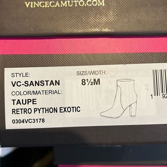 Vince Camuto Python Boots - Picture 6 of 6